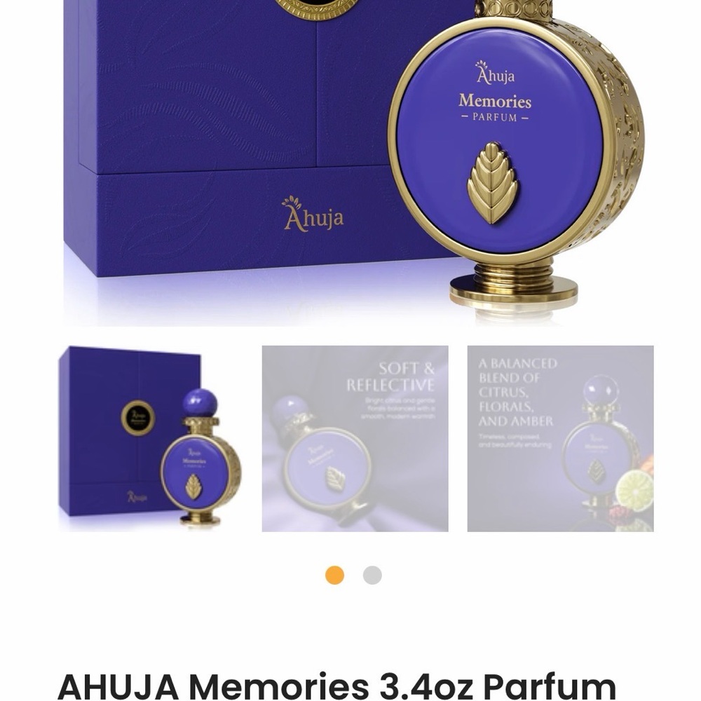 Memories Parfum - Purple and Gold